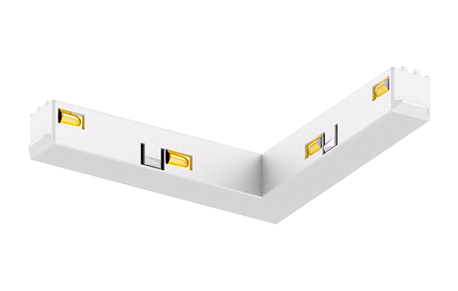 TRACK JUPITER L CONNECTOR ST8 — White