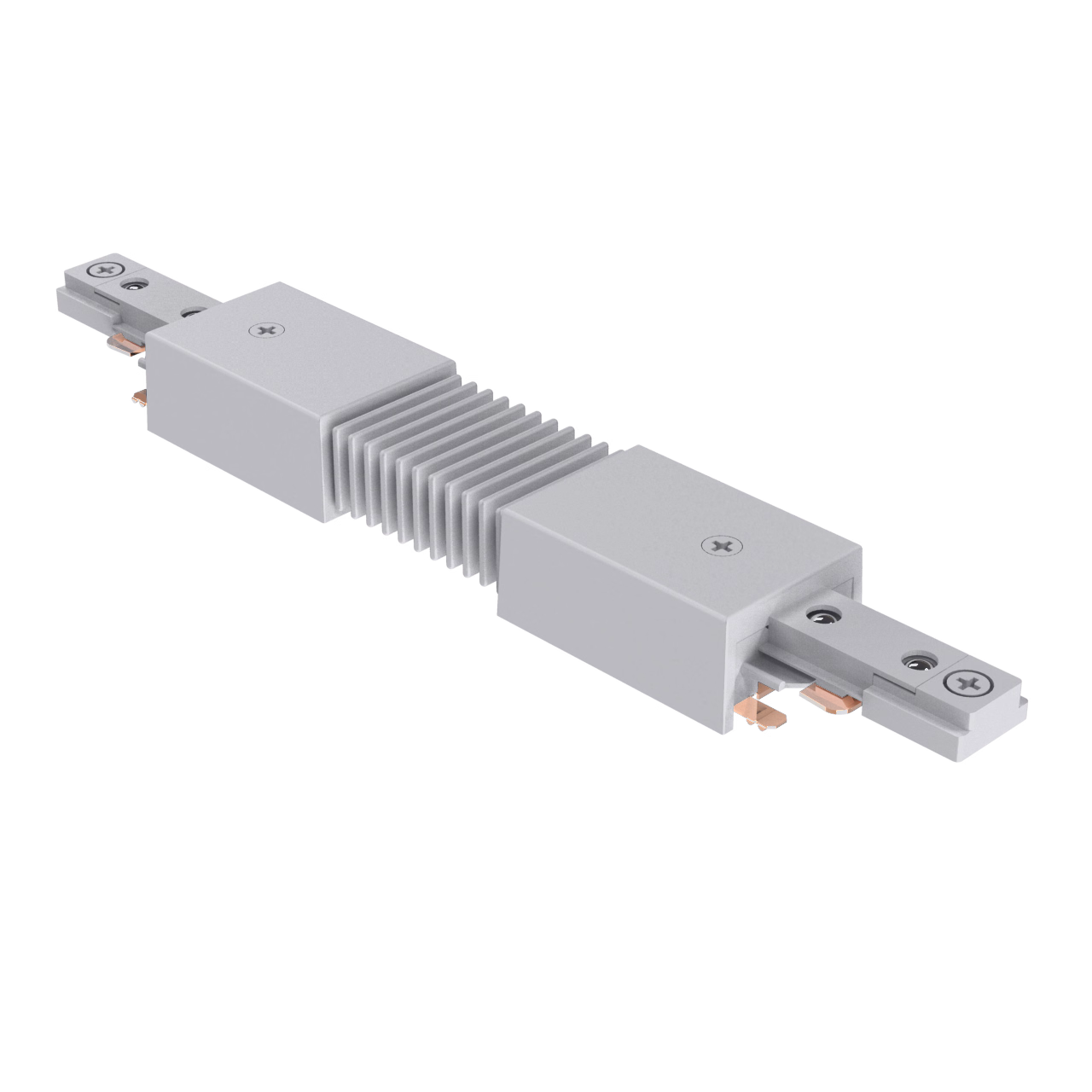 CONNECTEUR FLEXIBLE TRACK T1 &mdash; Argent&eacute;