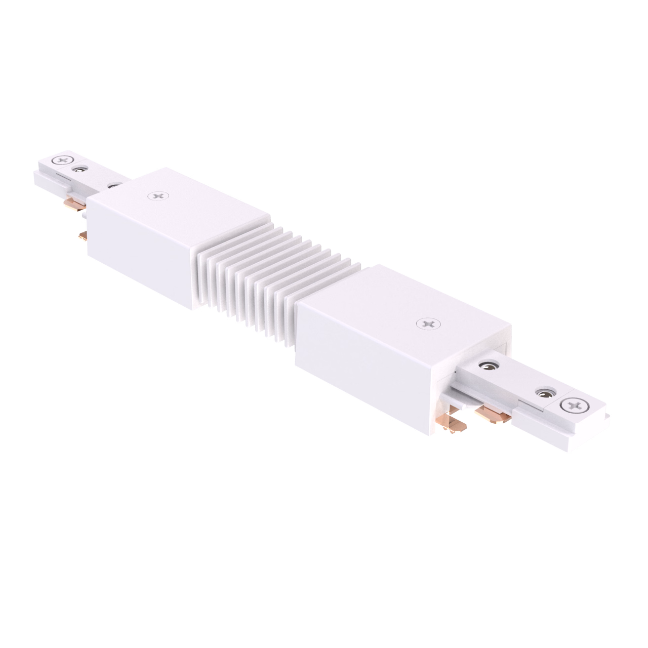 CONNECTEUR FLEXIBLE TRACK T1 &mdash; Blanc