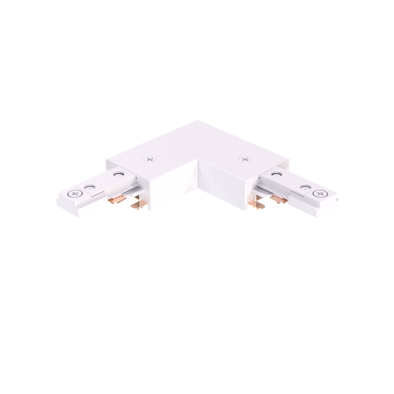CONNECTEUR TRACK T1 L &mdash; Blanc