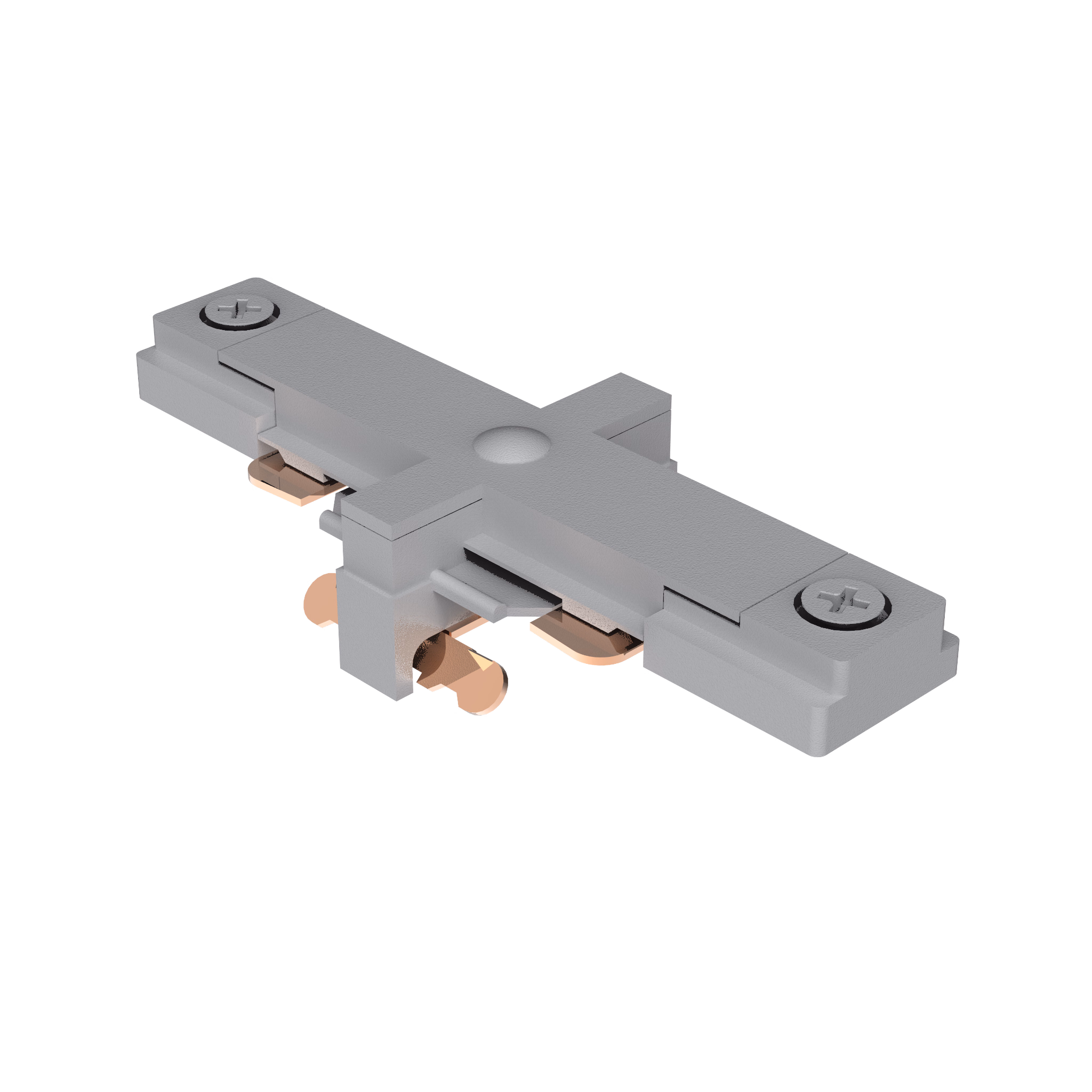 CONNECTEUR MINI TRACK T1 &mdash; Argent