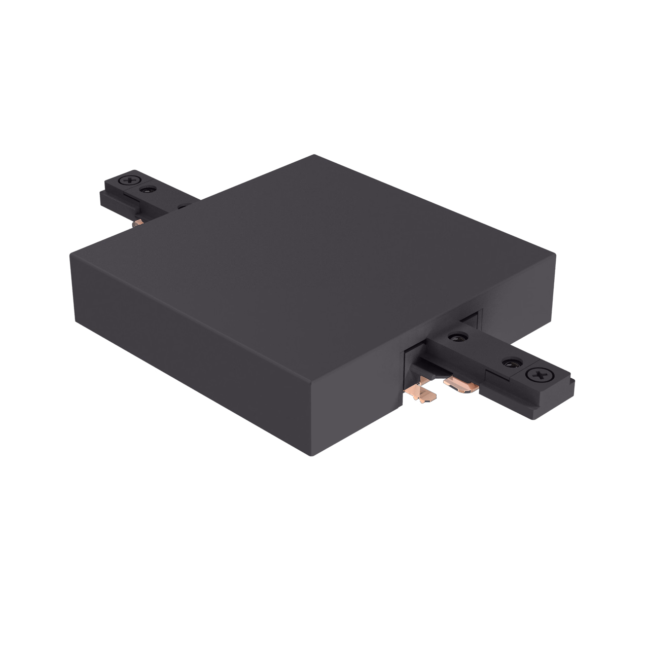 CONNECTEUR T-BAR POUR RAIL T1 &mdash; Noir