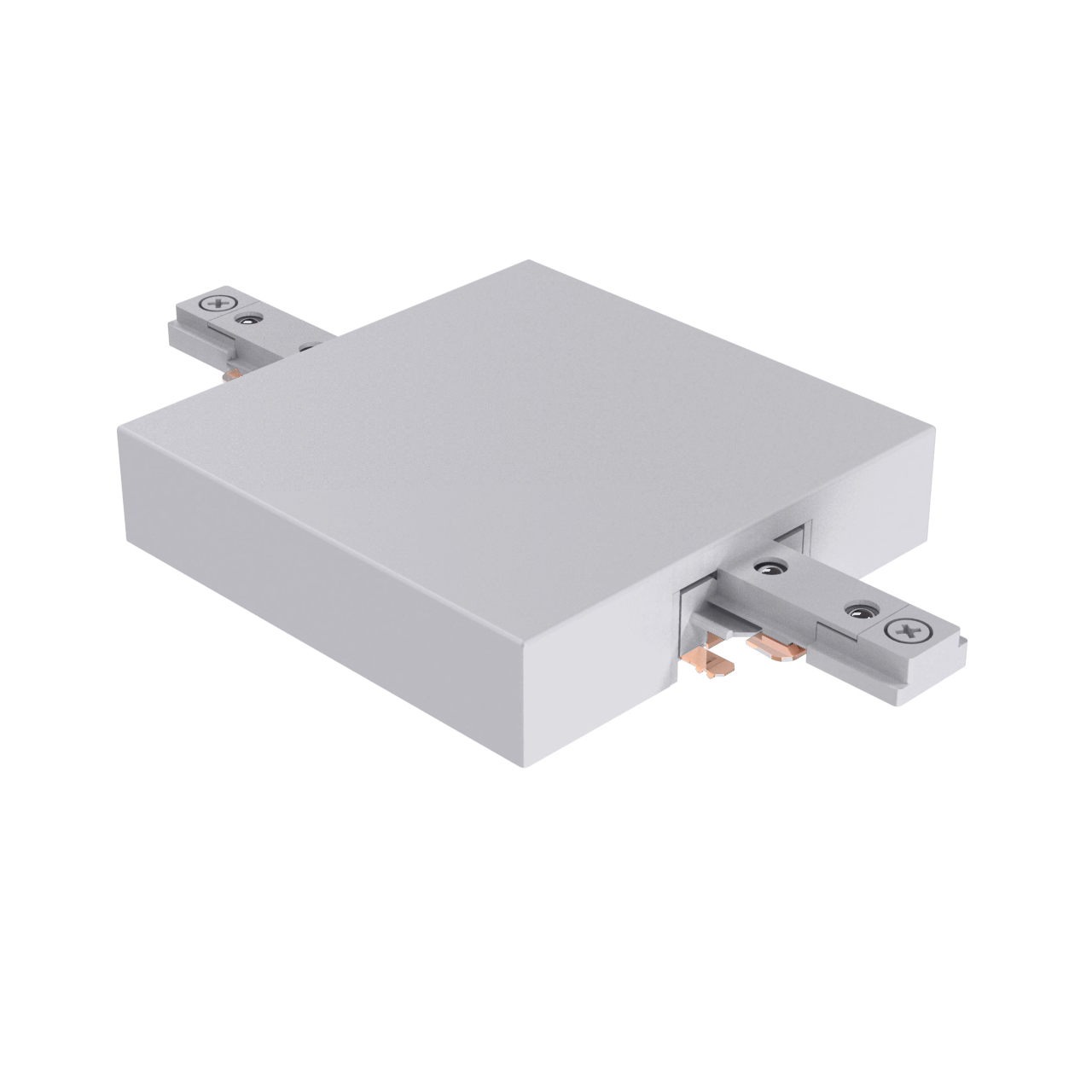 CONNECTEUR T-BAR POUR RAIL T1 &mdash; Argent&eacute;