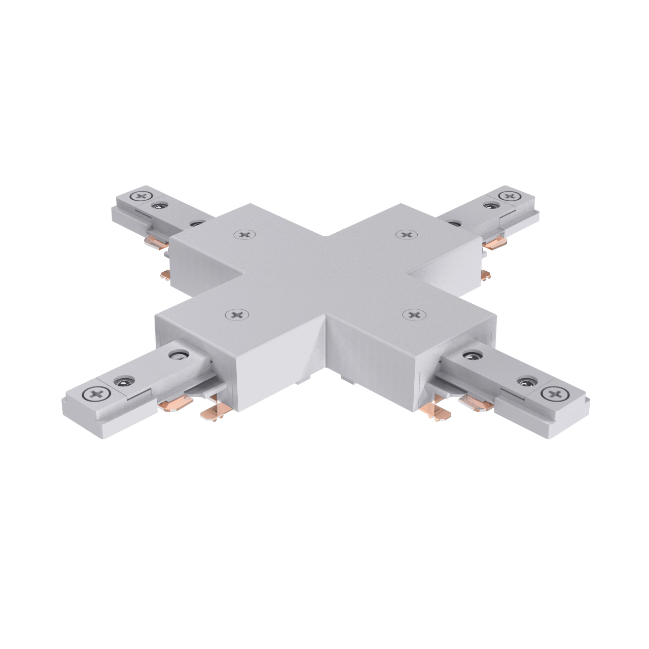 CONNECTEUR TRACK T1 X &mdash; Argent&eacute;