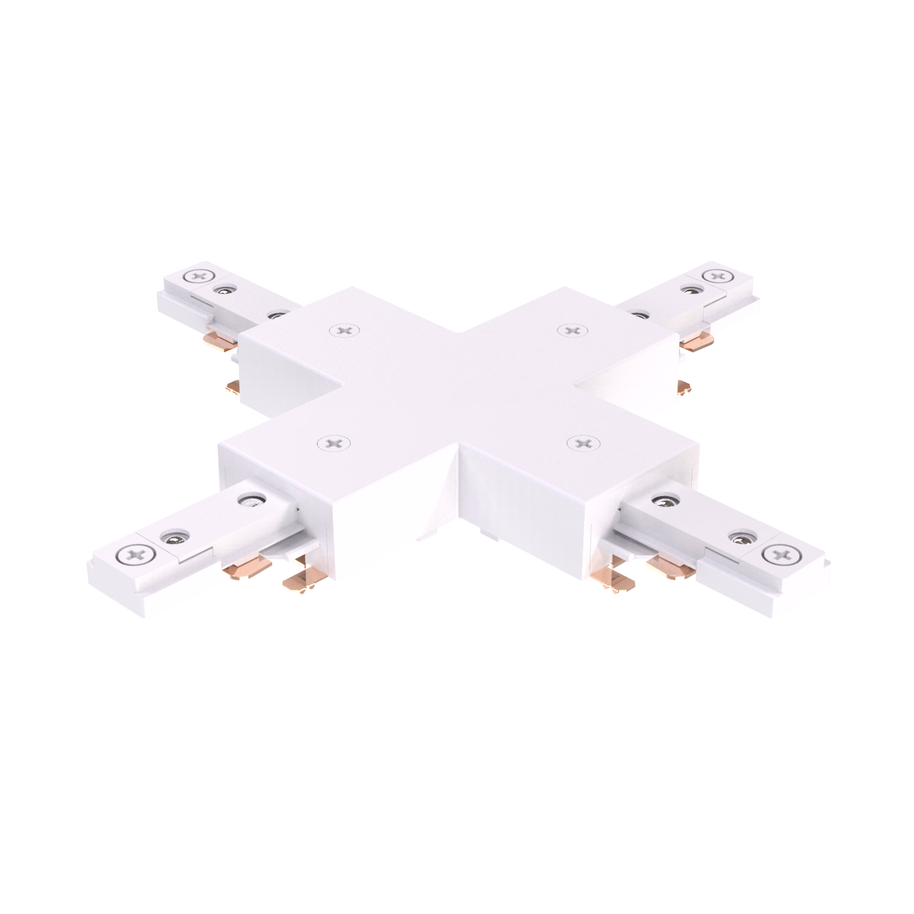 CONNECTEUR TRACK T1 X &mdash; Blanc