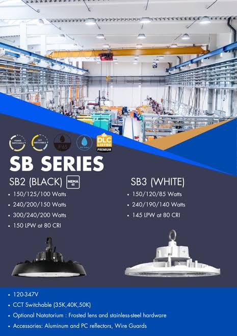 SB SERIES – UFO HIGHBAYS